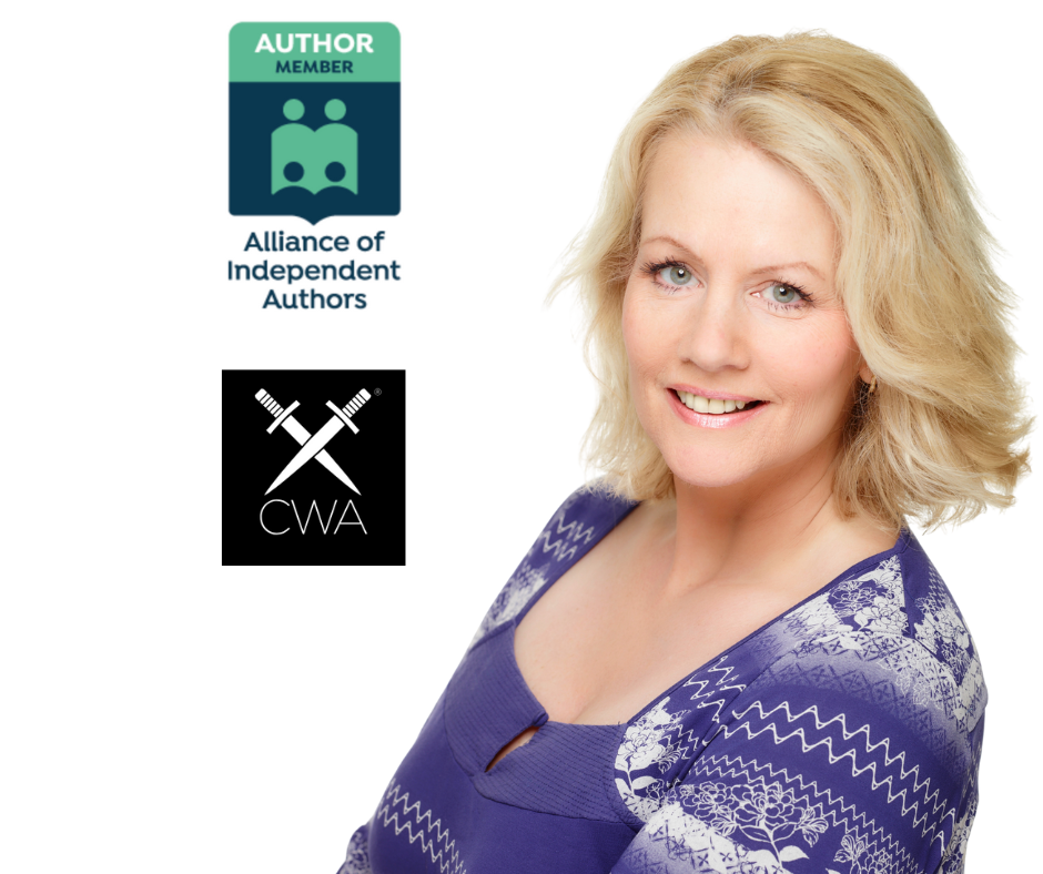 Author Gwyn Bennett, member of the Crime Writers Association and the Alliance of Independent Authors